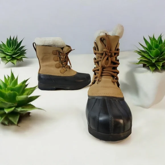 Sorel Caribou II woman's Waterproof, Sherpa size 9 NL1000-220 - Picture 9 of 13